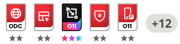 Justin Babel's OutSystems certification badges
